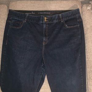 EUC Lane Bryant Straight Leg Jeans Size 26 Short.